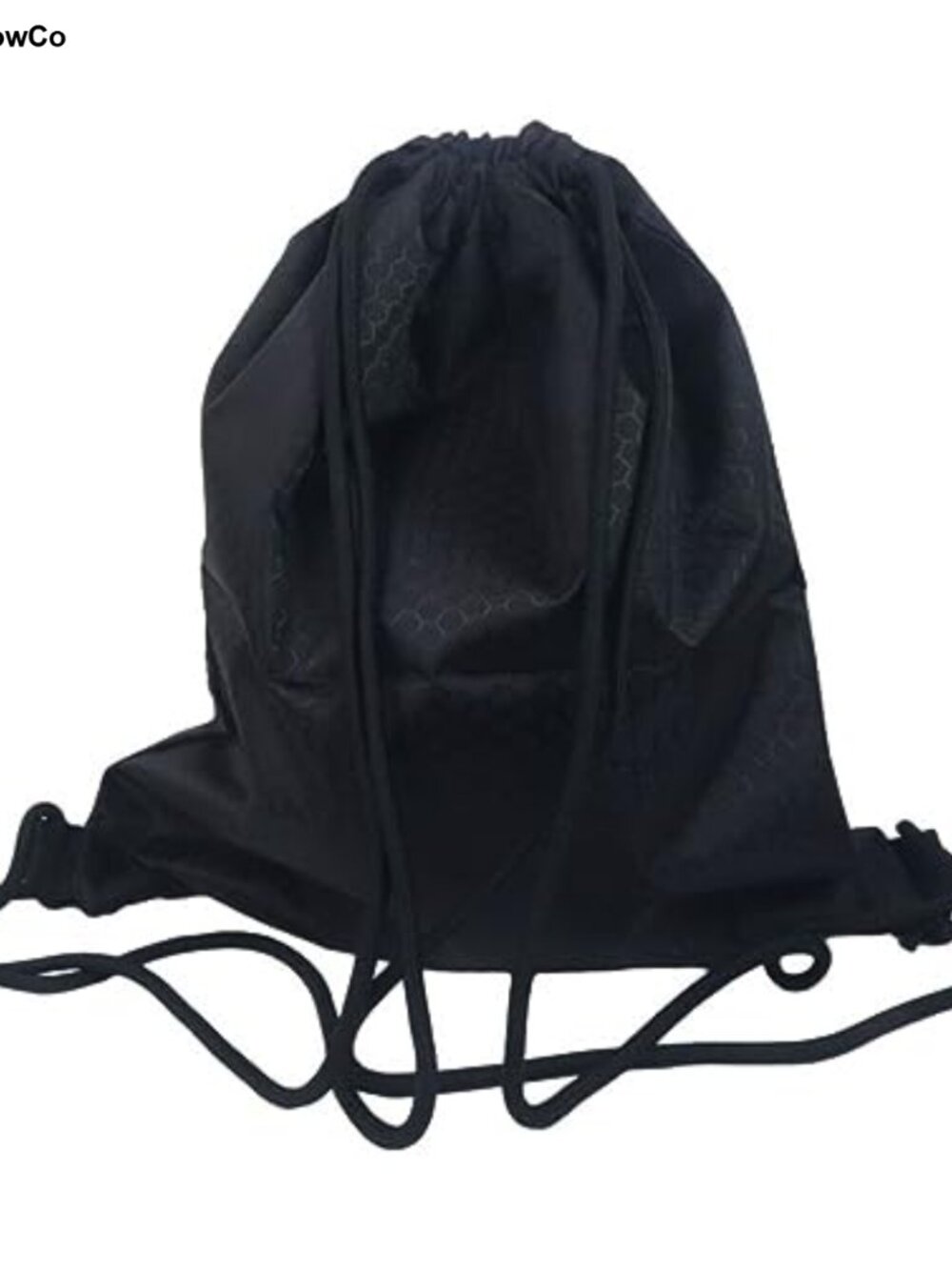 Foldable Nylon Drawstring Gym Backpack Large Sports Training Bag Travel